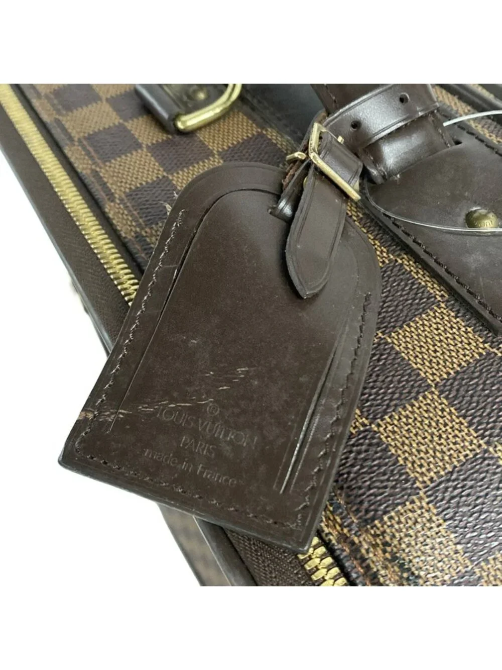 Louis Vuitton Travel Bag Damier Pegase 55 Ebene Tsa No Diamond No Lock